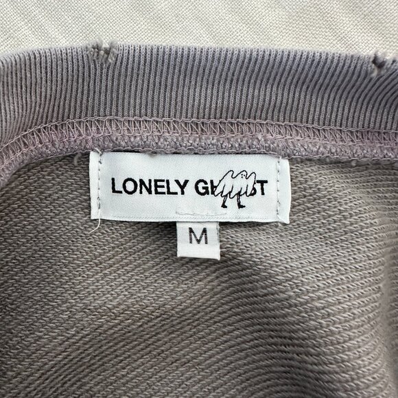 Lonely Ghost Halloween Skeleton Sweatshirt - Picture 4 of 5